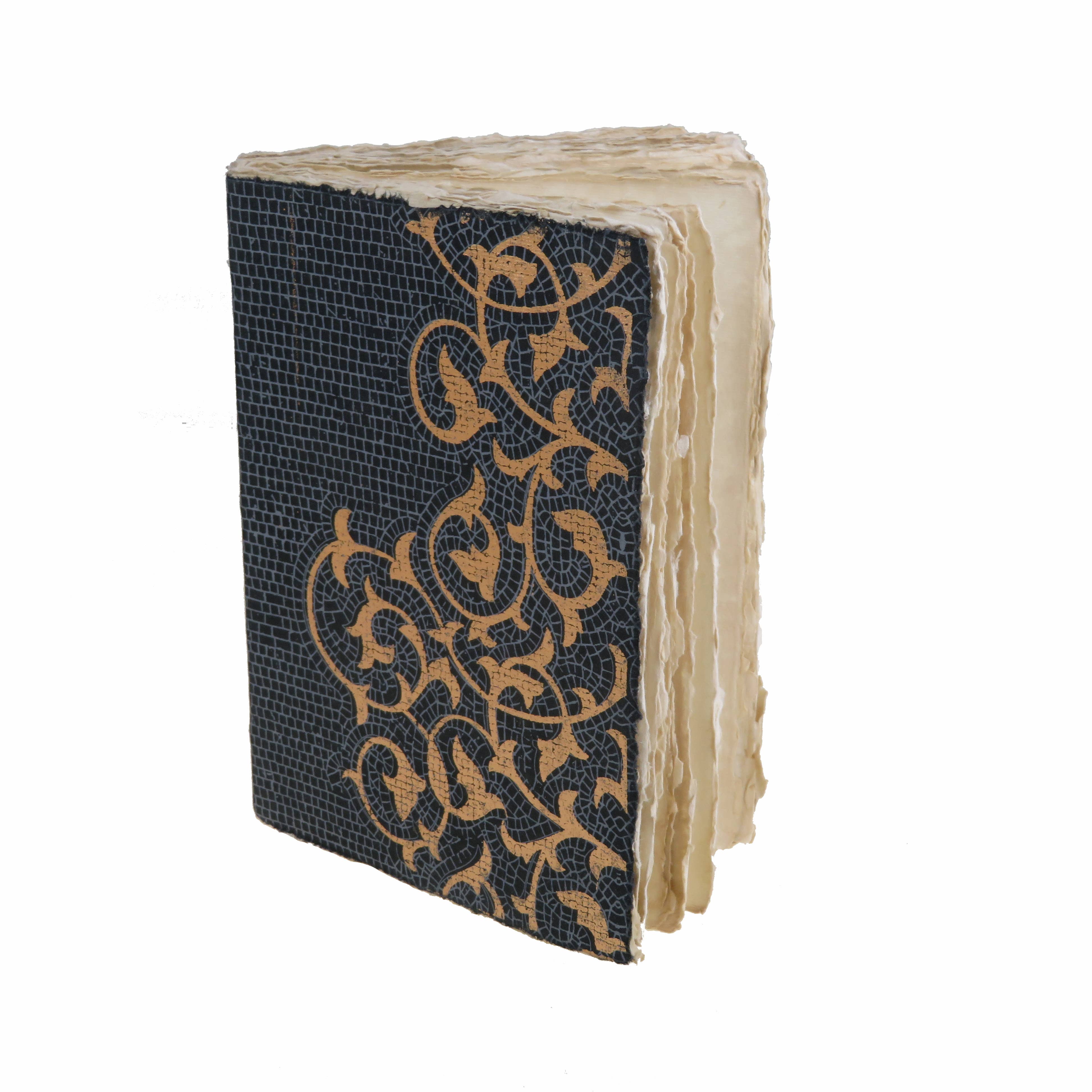 Epigram - Vente Cahiers - Carnet en papier parchemin  motif classique entrelac2