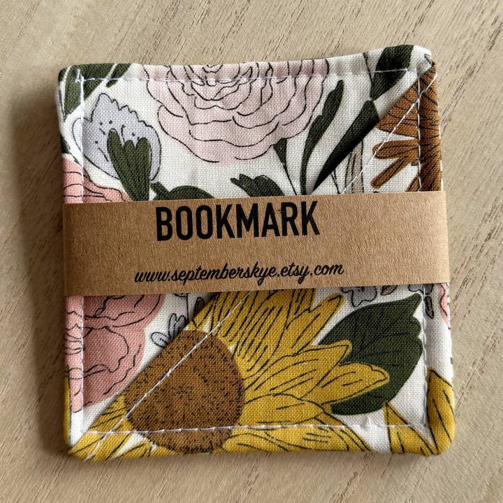 Marcador de esquina con diseño floral de sauce de Julieta, regalo para amantes de los libros para venta al por mayor de September Skye Bags & Accessories