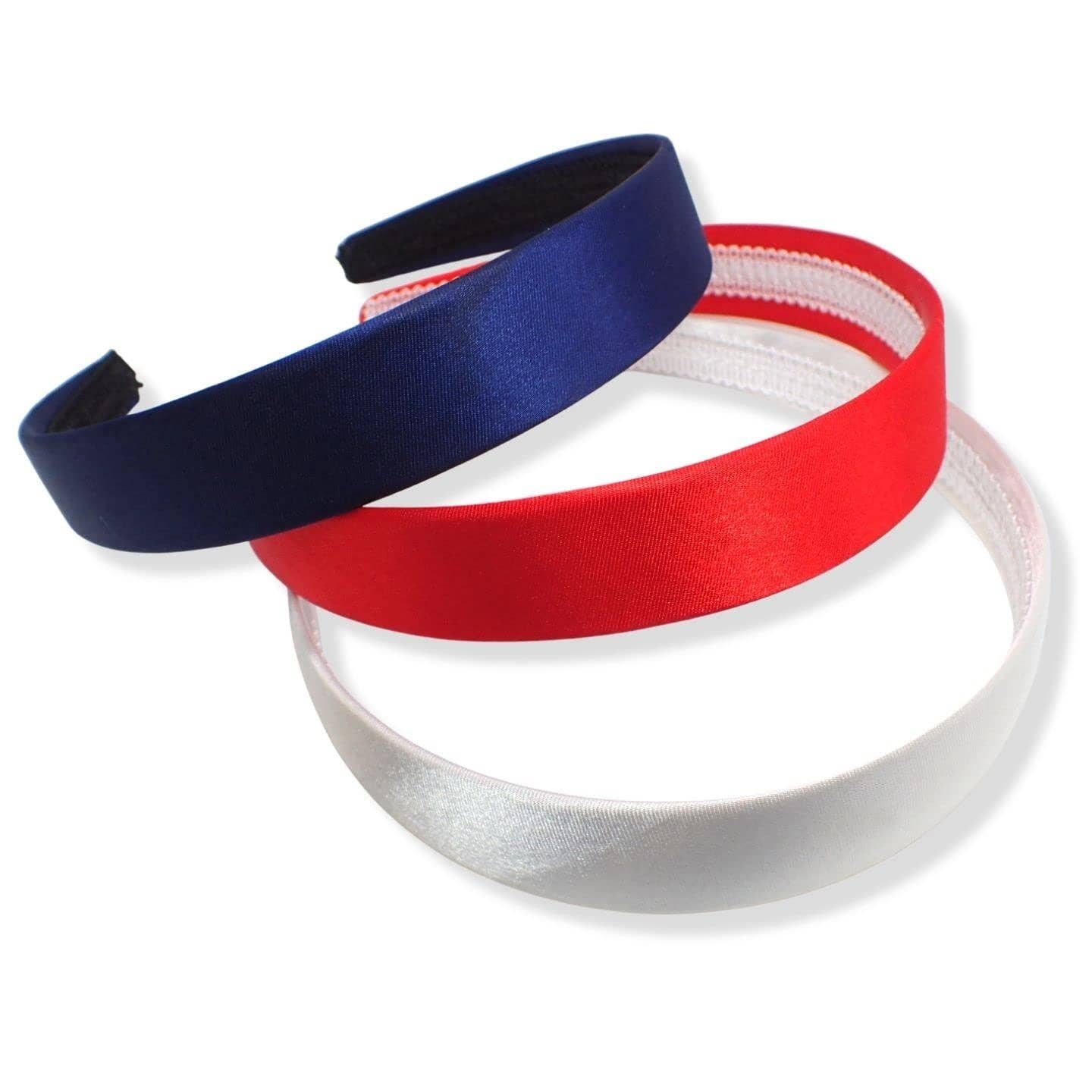 Topkids Accessories - Vente Bandeau – femme - Bandeaux Alice en satin de 2,5 cm pour femmes adultes, bandeau, bandeaux pour cheveux pour femmes, accessoires pour cheveux pour femmes, bandeaux pour femmes, bandeaux pour filles3