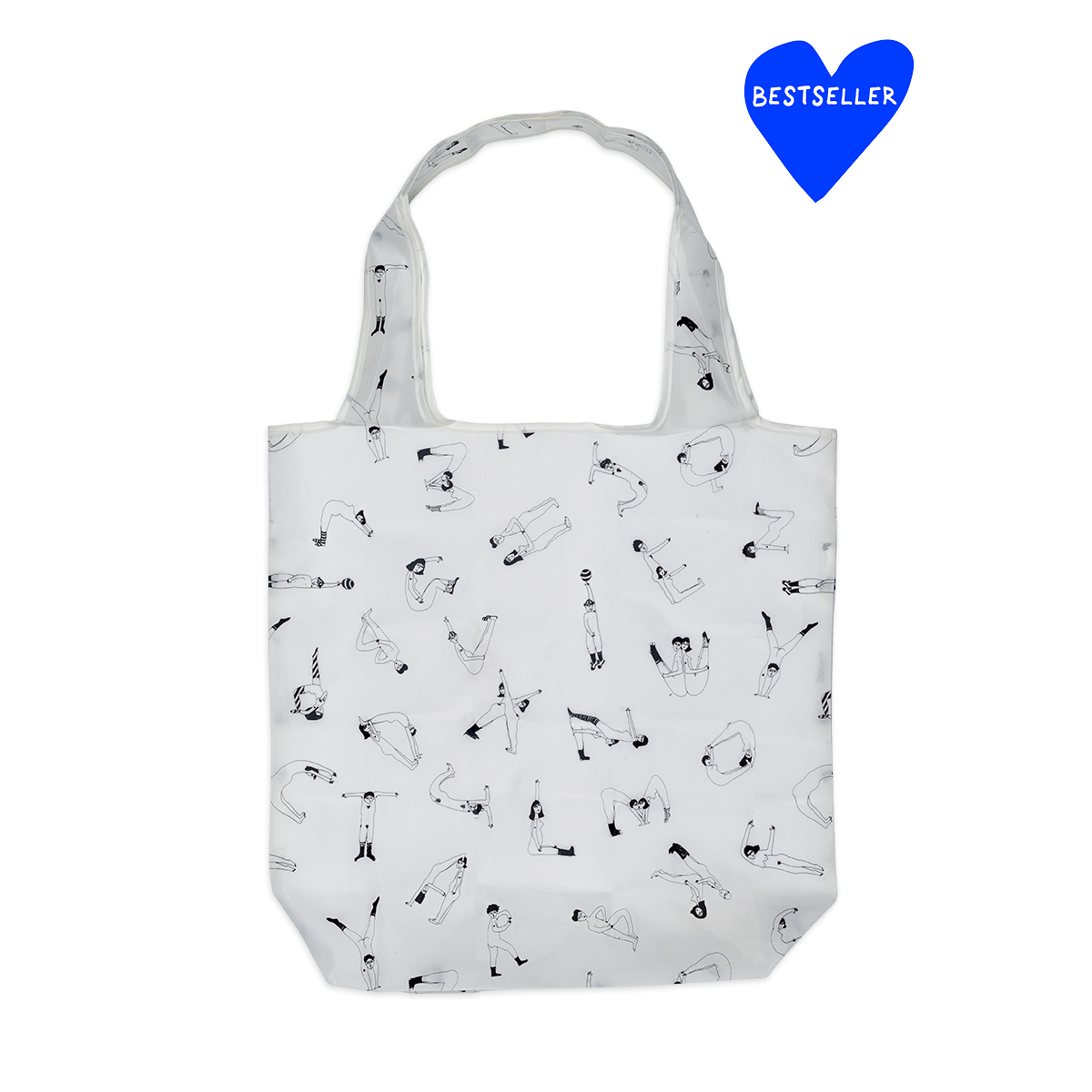 helen b – Saco de mercearia/compras por atacado – saco de compras dobrável ABC nude0