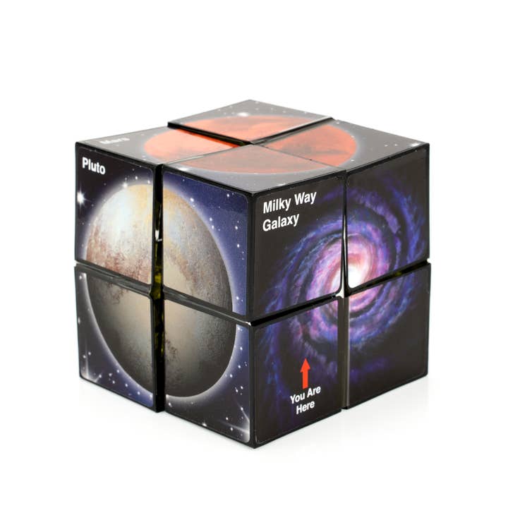 California Creations - Vente Puzzle – enfant - StarCube Cosmos - Puzzle géométrique transformable sur le thème de l'espace9