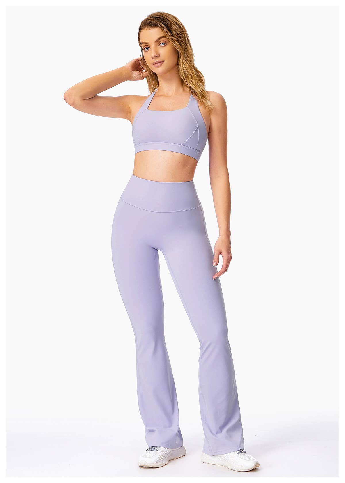 Mantra Active - Wholesale Athletic Pants - Women's - Zoey High-Waisted Scrunch Flare Yoga Pant18