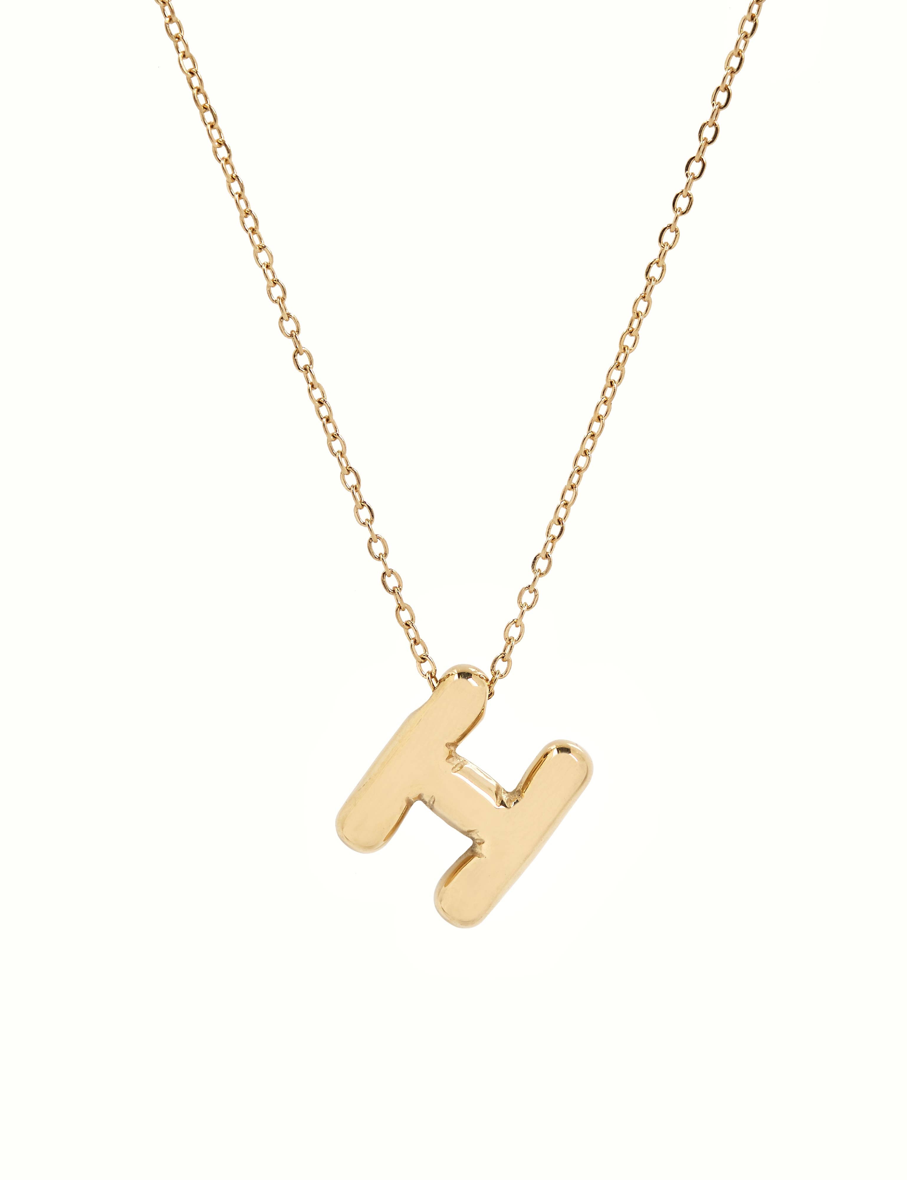 Cassette Barcelona - Wholesale Pendant/Charm Necklace - Balloon Form 3D Initial Necklace7