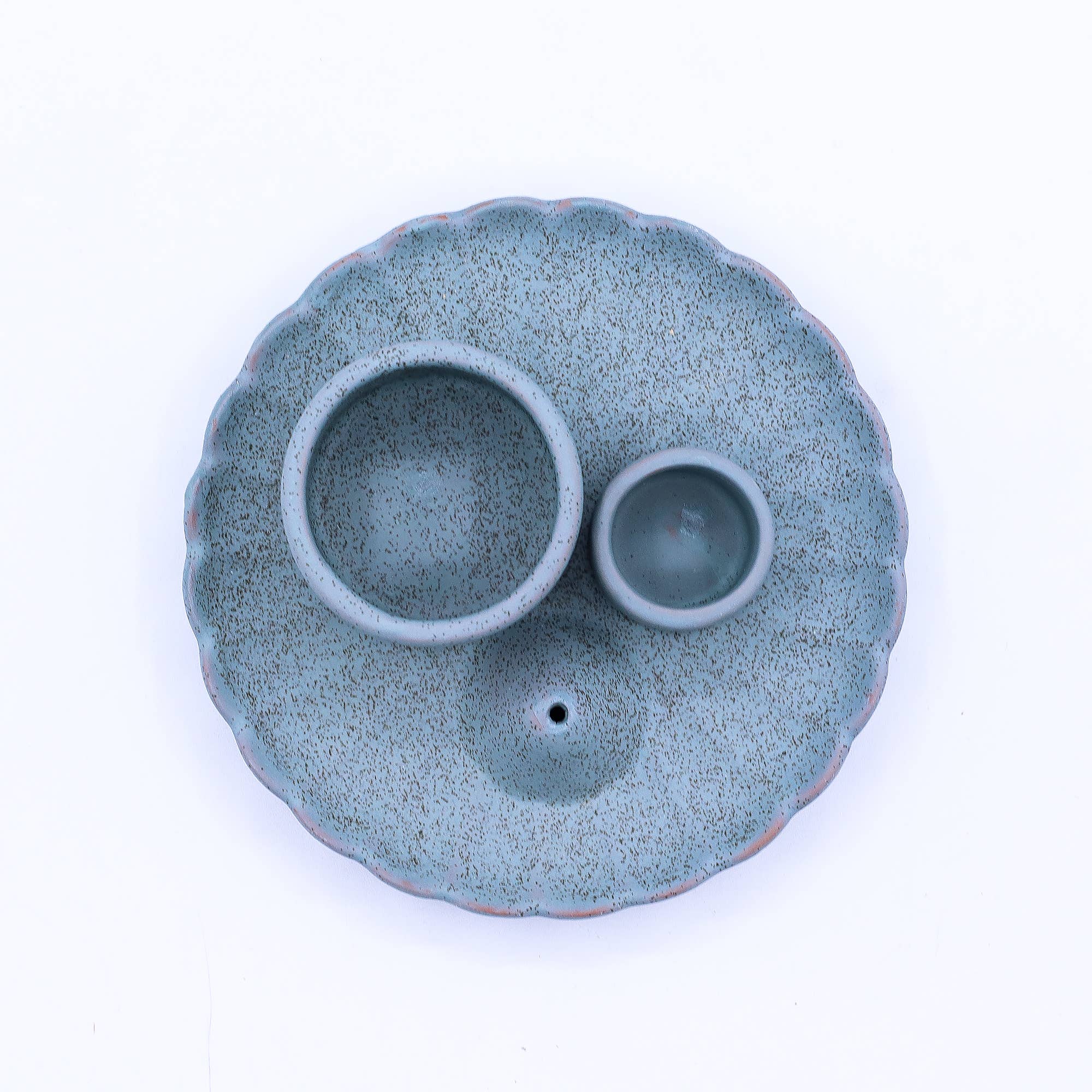 Ancient Wisdom - Vente Porte-encens - Porte-encens et support de fumigation en céramique pour bâton de Palo Santo2