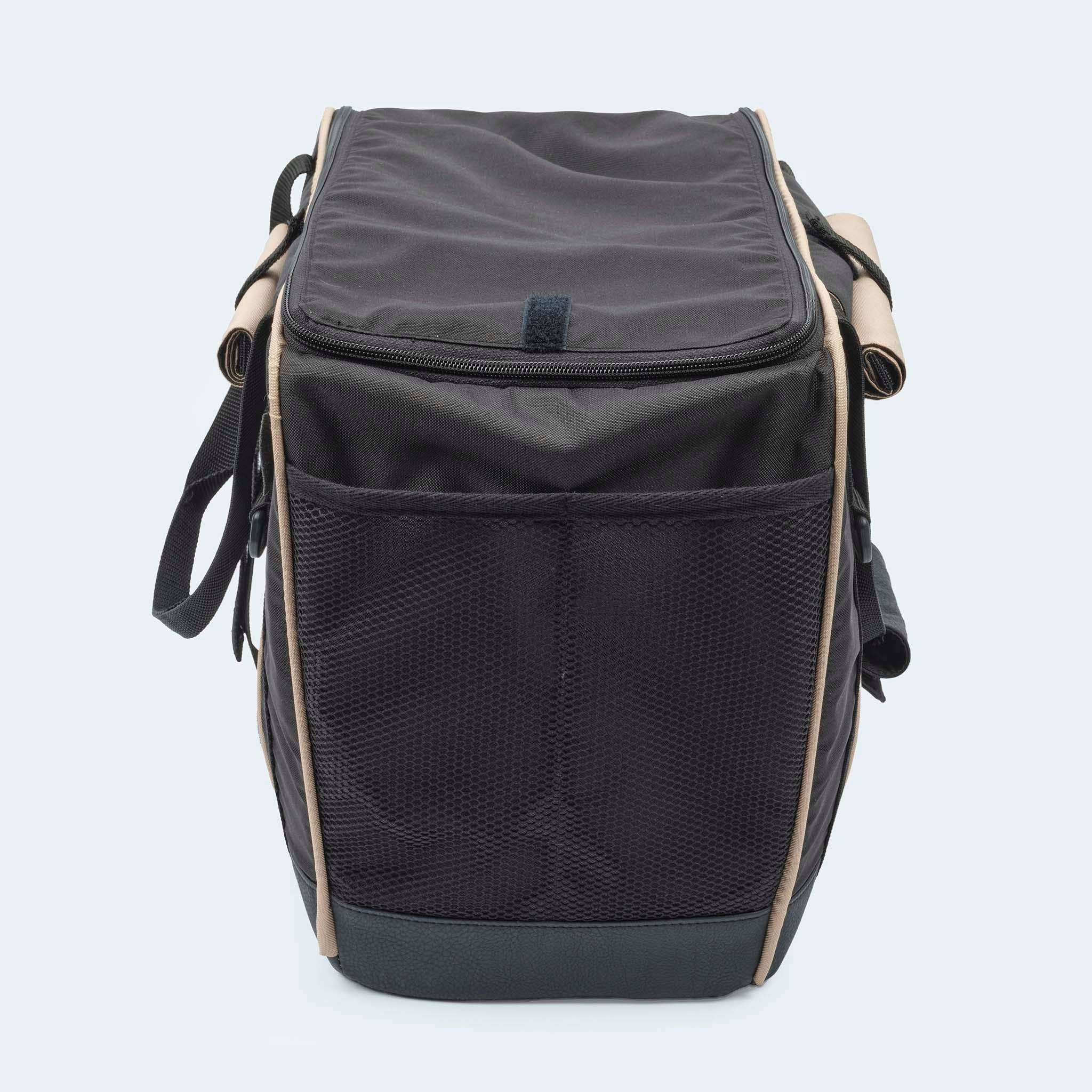 ​​Leopold's Finest for dogs - Vente Caisse de transport – chien - Sac de vélo noir pour chiens9