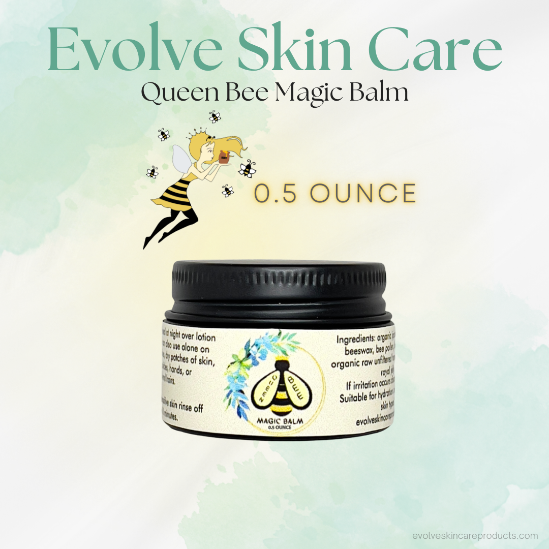 Evolve Organic Skin Care - Wholesale Healing Salve/Balm/Cream - Evolve Skin Care Queen Bee Magic Balm0