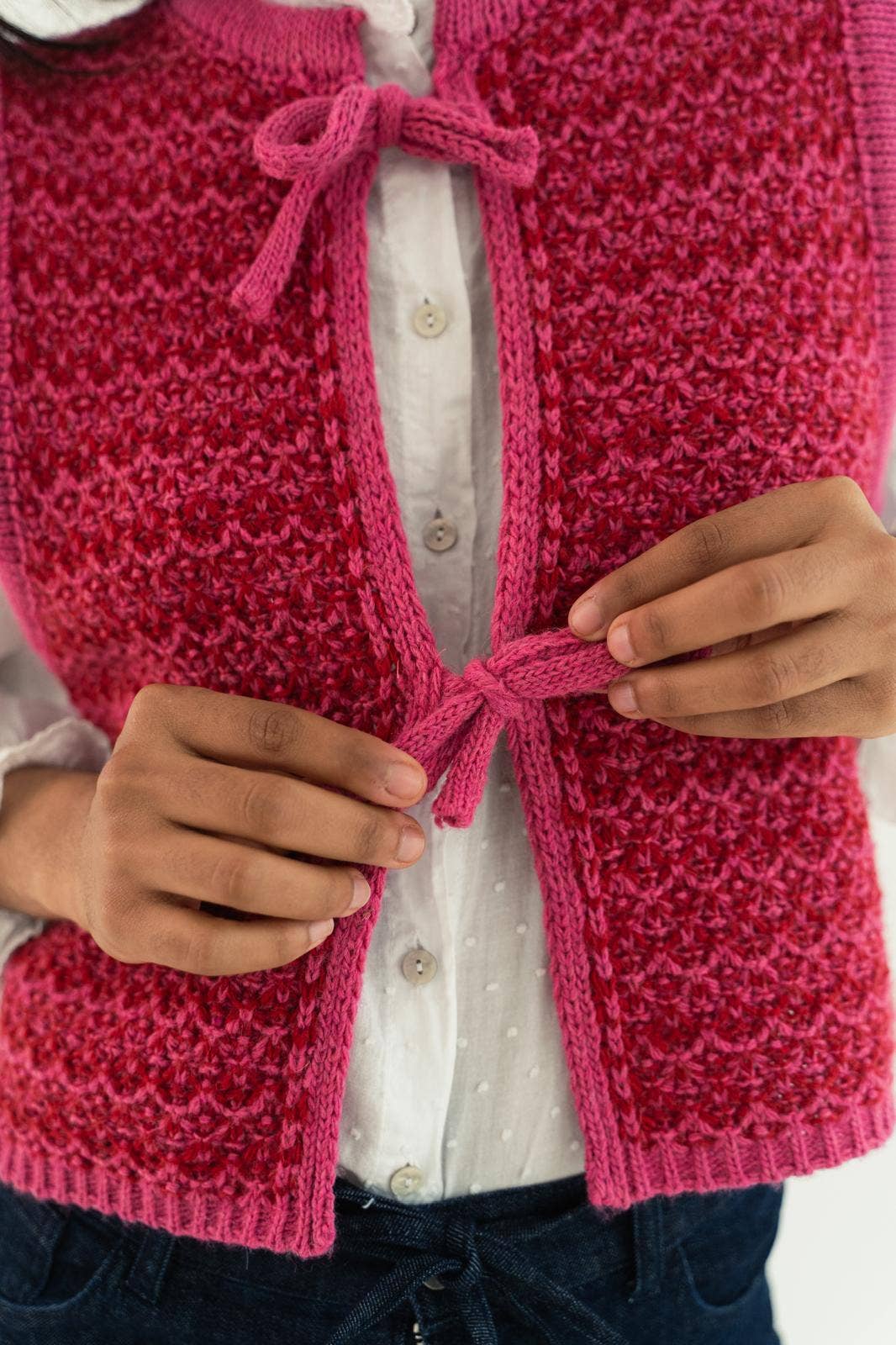 MindTraveler - Wholesale Suit Vest - Women's - Elena Pink Vest4