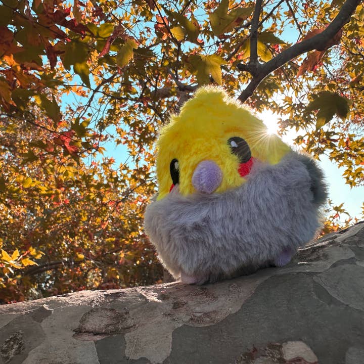 Borbs - Wholesale Stuffed/Plush Toy - Kids & Baby - Cockatiel Bird | Round Borb Plush