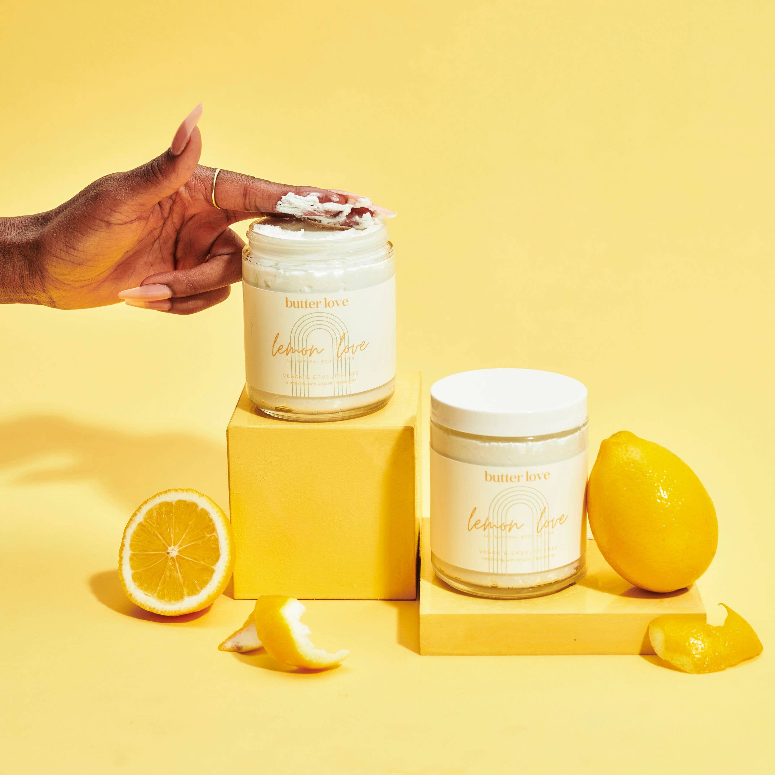 butter love skin – Bálsamo/manteiga corporal por atacado – Manteiga Corporal Love Limão2