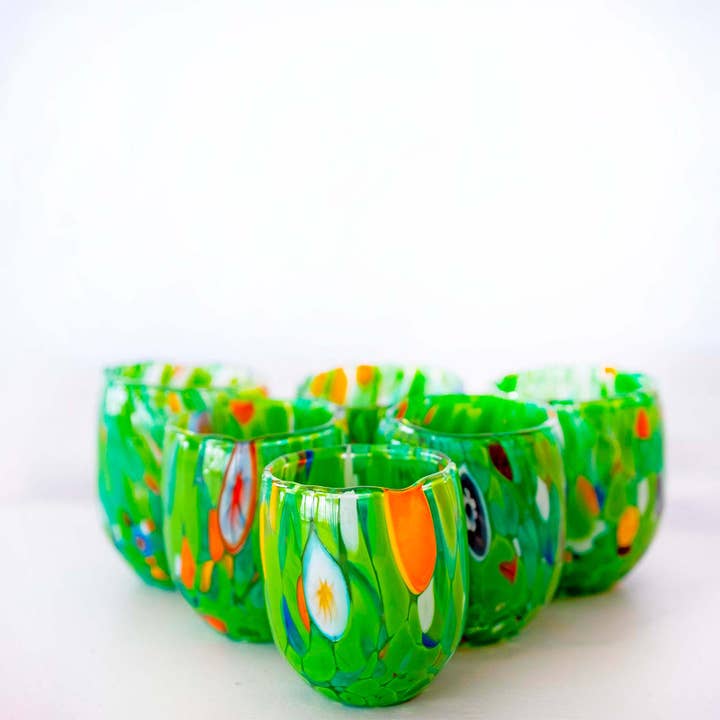 Murano-shotglas B9 i munblåst glas 33 ml för wholesale av Murano Dream