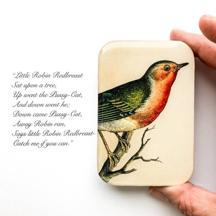 Firefly Notes - Wholesale Knitting/Crochet Supplies - Robin Notions tin (020)