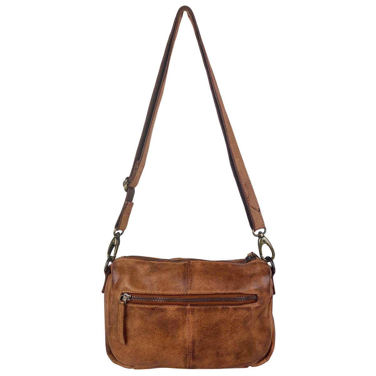 Arrigo - Wholesale Crossbody Bag - Women's - Arrigo Ladies Crossbody Shoulder Bag Washed Leather26
