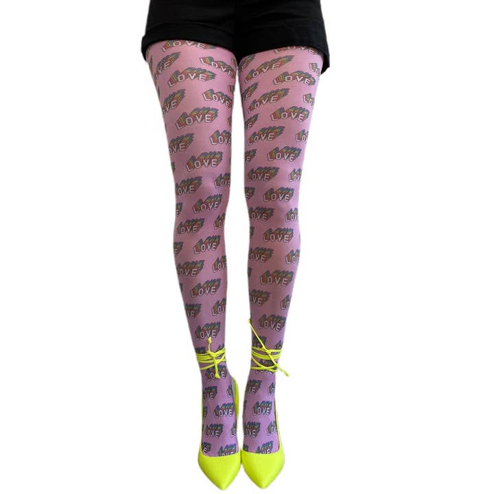 Love Pride Tights For Women for wholesale by Malka Chic