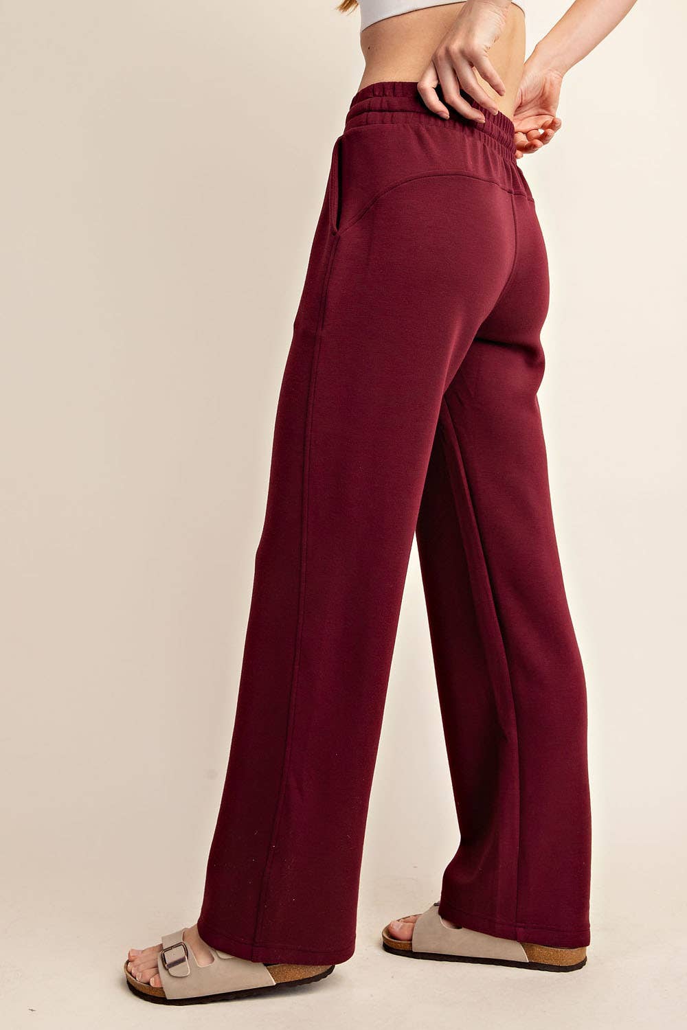 Rae Mode - Wholesale Pants - Women's - MODAL SCUBA STRAIGHT PANT36