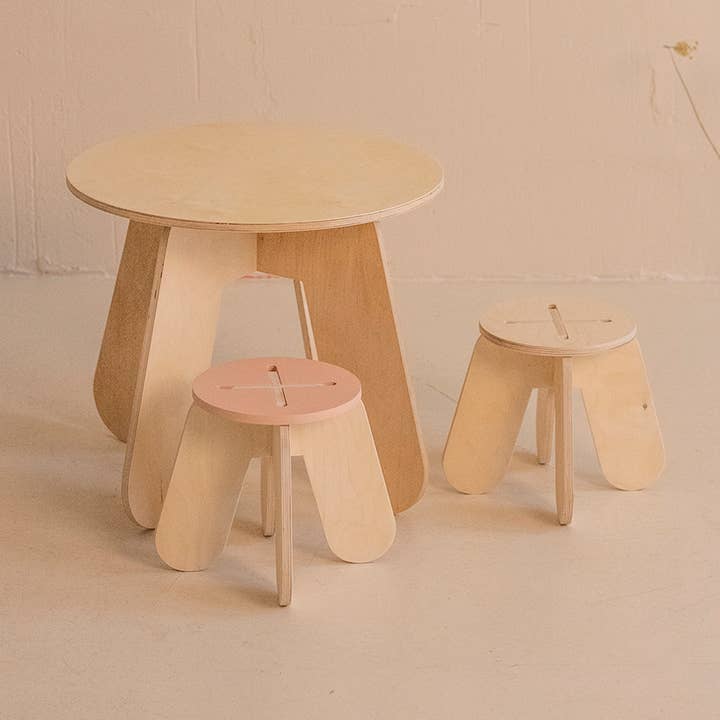 Kids Wooden Table natural for wholesale by Babai