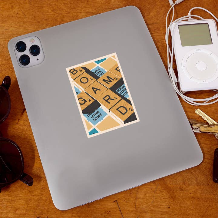 RetroPlanet - Wholesale Sticker - Scrabble Classic Board Game Double Word Vinyl Sticker3