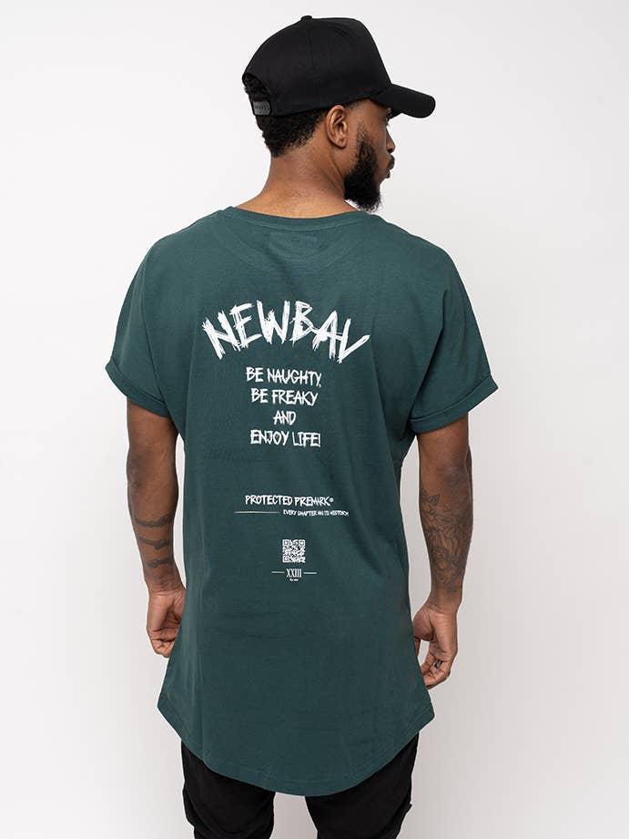 NB Petit Overdimensioneret Flaske Grøn Skjorte for engroshandel hos NEW-BAV