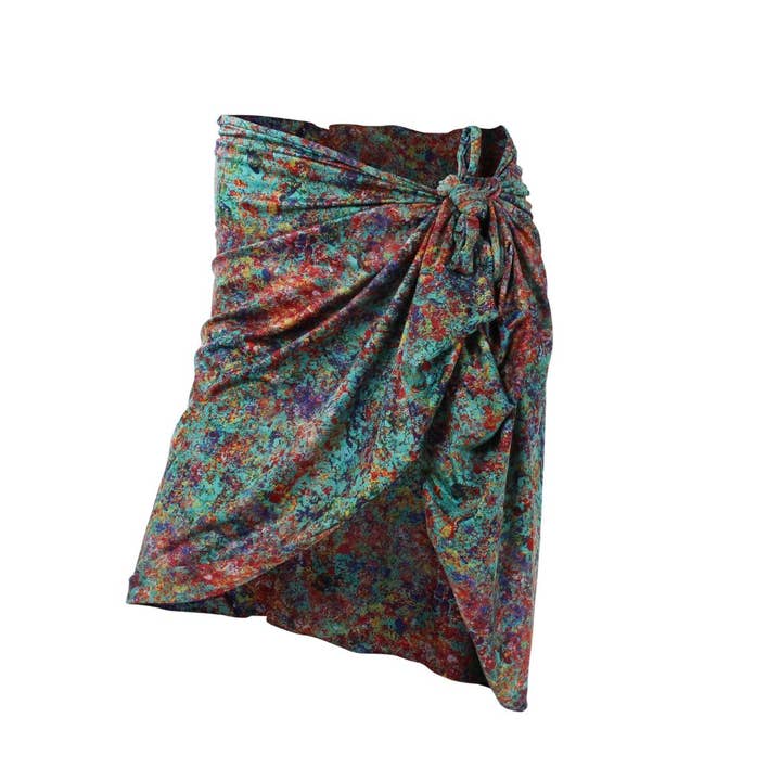 Sun Bella - Wholesale Swim cover-up – Women’s - Sun Wrap UPF50+, Rainbow Bee Eater8