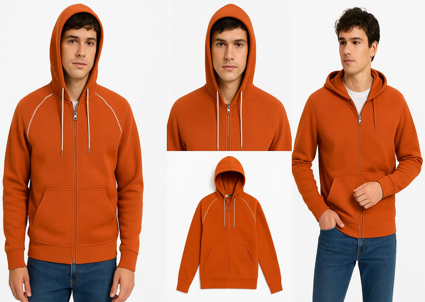 Mashh Gear - Wholesale Hoodie – Men's - Unisex Full Zip Performance Hoodie