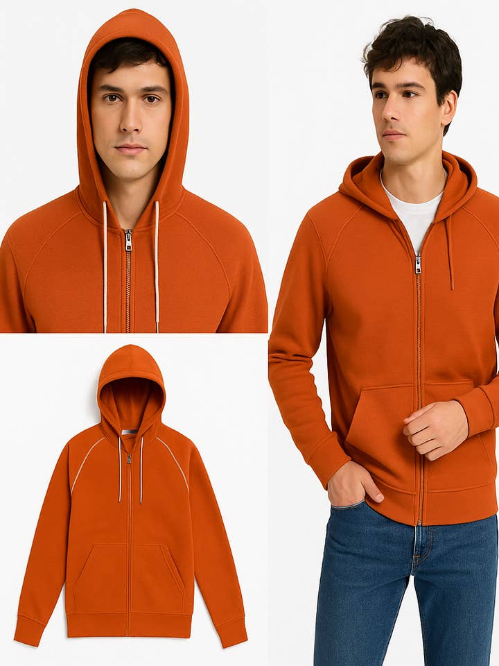 Unisex-Performance-Kapuzenjacke mit Reißverschluss für den Großhandel von Mashh Gear