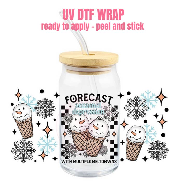 UV DTF CUP WRAP F #436 for wholesale by One Stop Cups