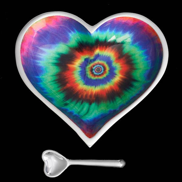 Inspired Generations - Wholesale Serve Bowl - Happy Groovy Heart with Heart Spoon1