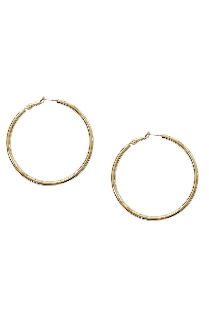Hana – Engroshandel Hoops – 14K guld dyppet Omega lukning Hoop5