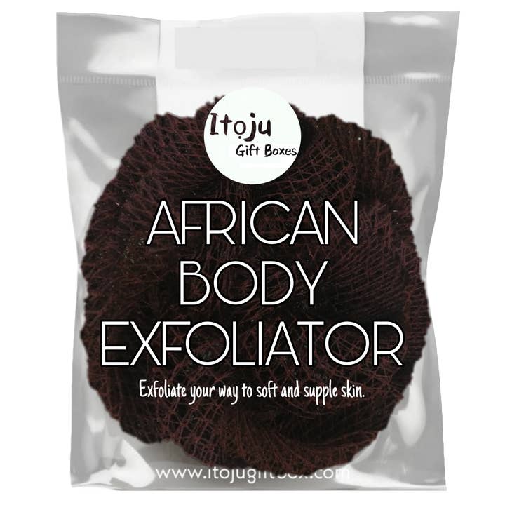 Itoju Gift Box – wholesale Bath pouf/sponge – African Body Exfoliator8
