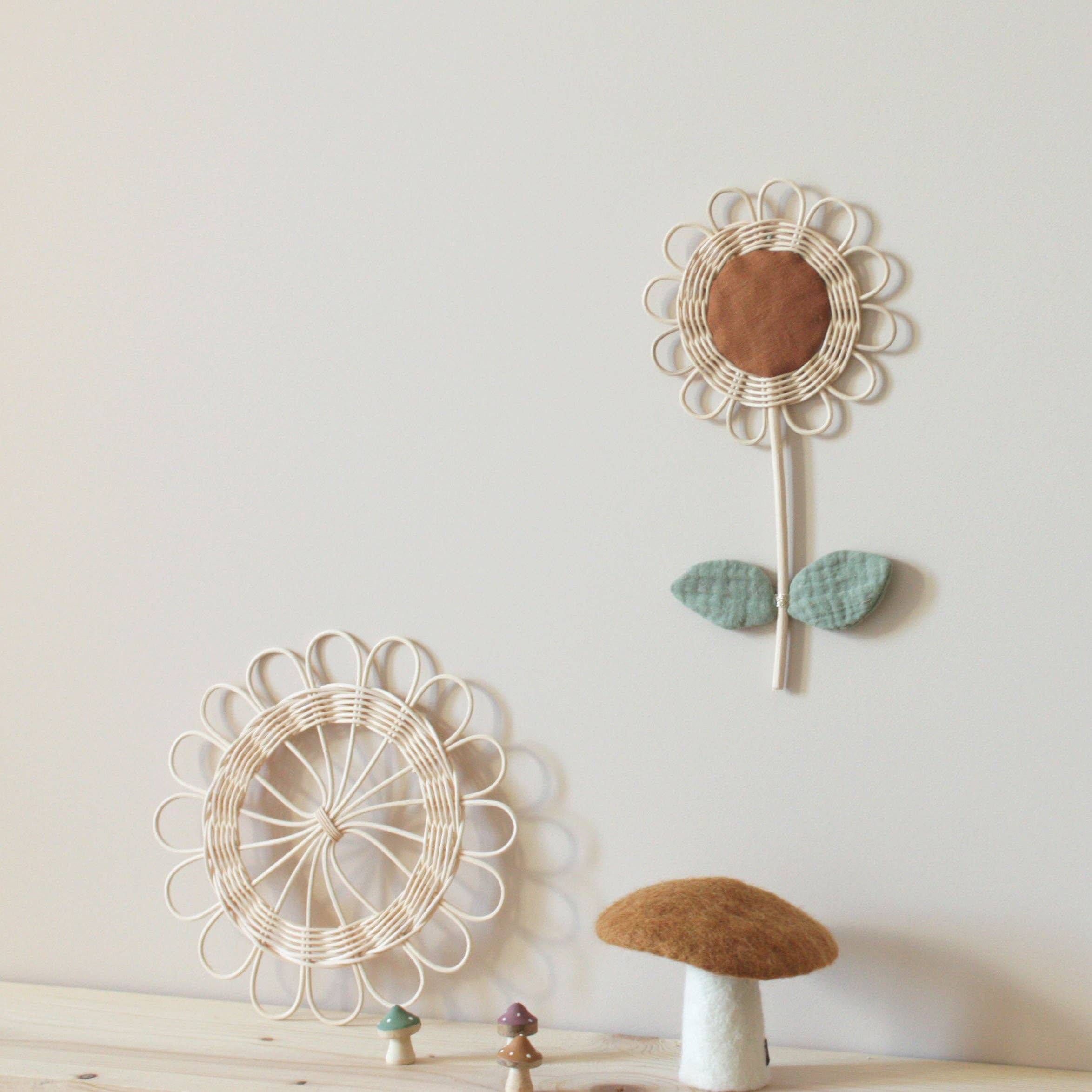 ateliersolelh - Vendita all'ingrosso Decorazione da parete - Bambini e neonati - piccola margherita con foglia6