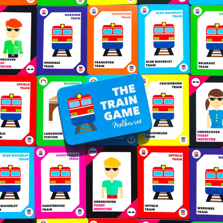 The Train Game - Wholesale Card Game - The Train Game Melbourne Edition