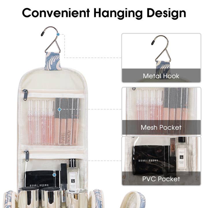 NARWEY INC - Wholesale Toiletry Bag - Women's - Hanging Toiletry Makeup Bag With compartment51