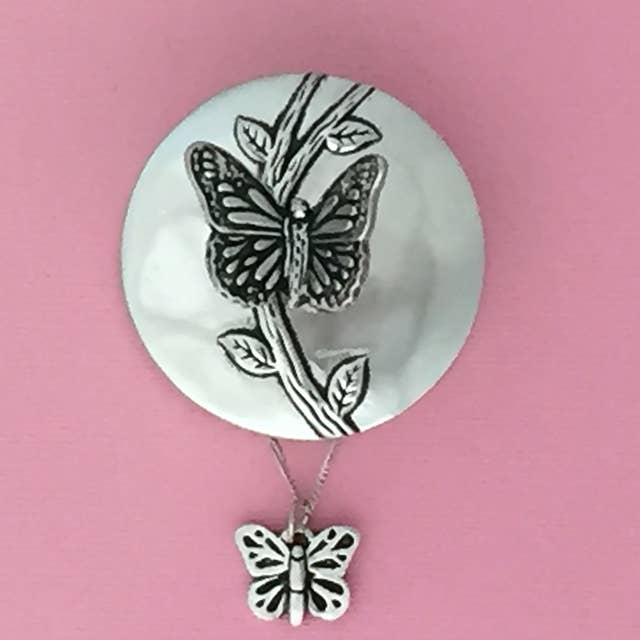 Butterfly Wish Box W/Butterfly Necklace for wholesale by Basic Spirit