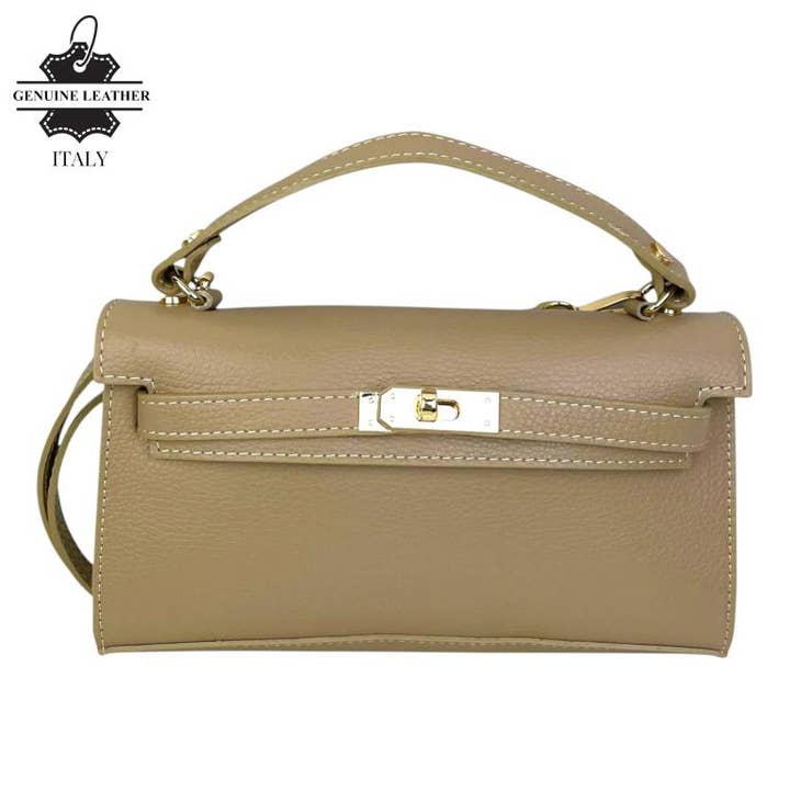 Chenson & Gorett - Wholesale Top Handle Bag - Women's - Italian Leather Women's Handbag with Short Handle B2B13