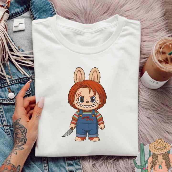 Horror dolls - Halloween tee - Labubu tee for wholesale by Lake Shore To Main