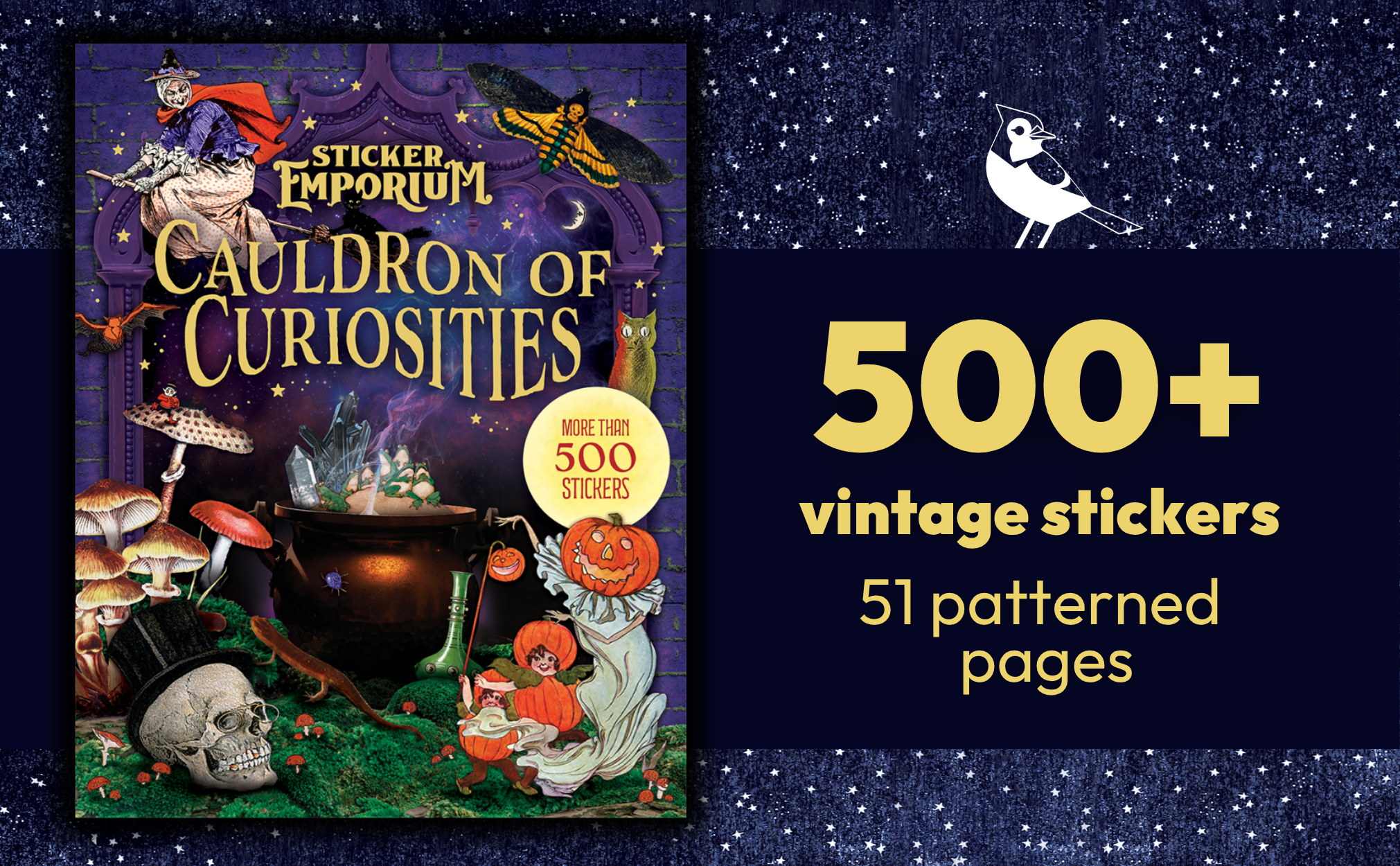 Cottage Door Press - Wholesale Sticker - Kids & Baby - Sticker Emporium Cauldron of Curiosities - 500+ stickers1