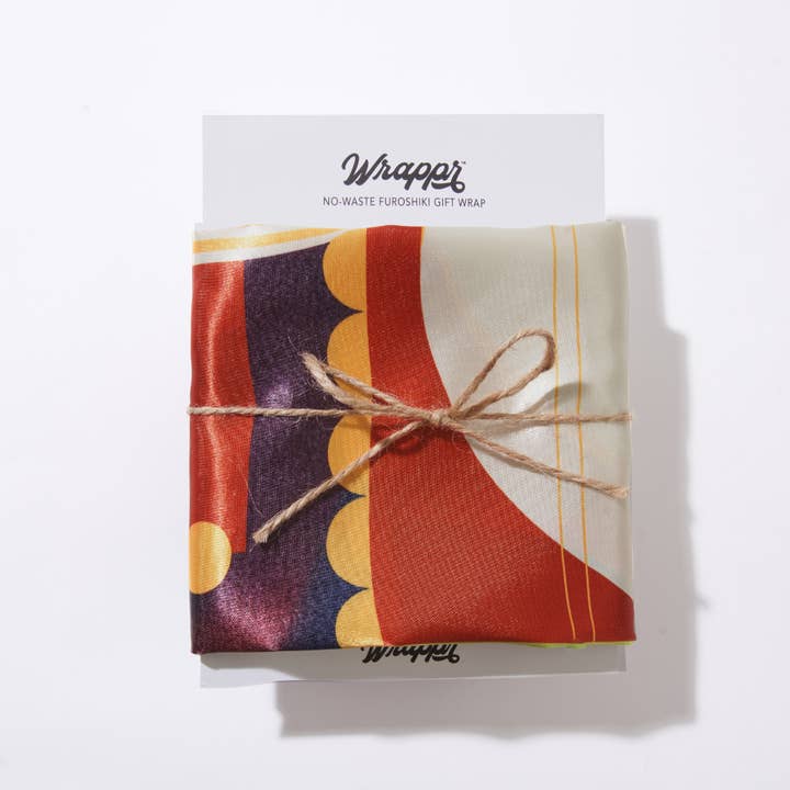 Wrappr - Wholesale Flat Wrap - Vision | 28" Mulberry Silk Furoshiki Gift Wrap