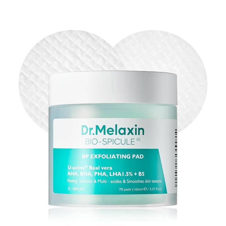 Dr.Melaxin BP Pore Exfoliating 165ml_70Pads for wholesale by Beauty Bridge Inc