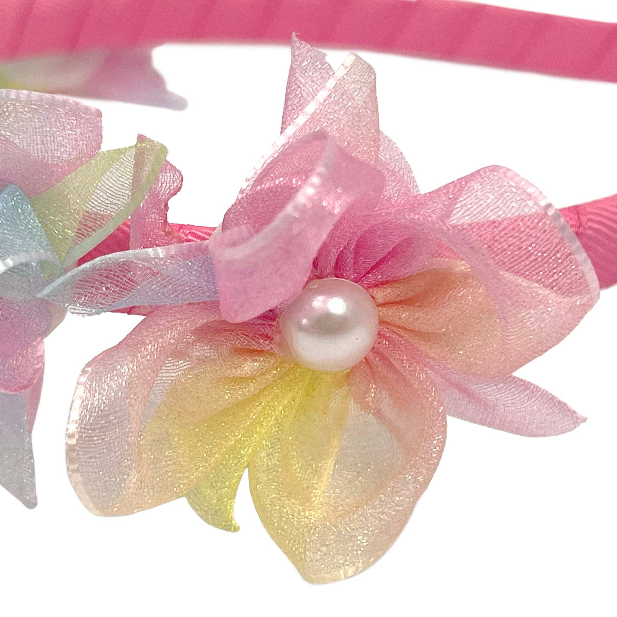 Pink Poppy USA - Wholesale Fashion Headband - Kids - Unicorn Flower Headband | Pack of 62