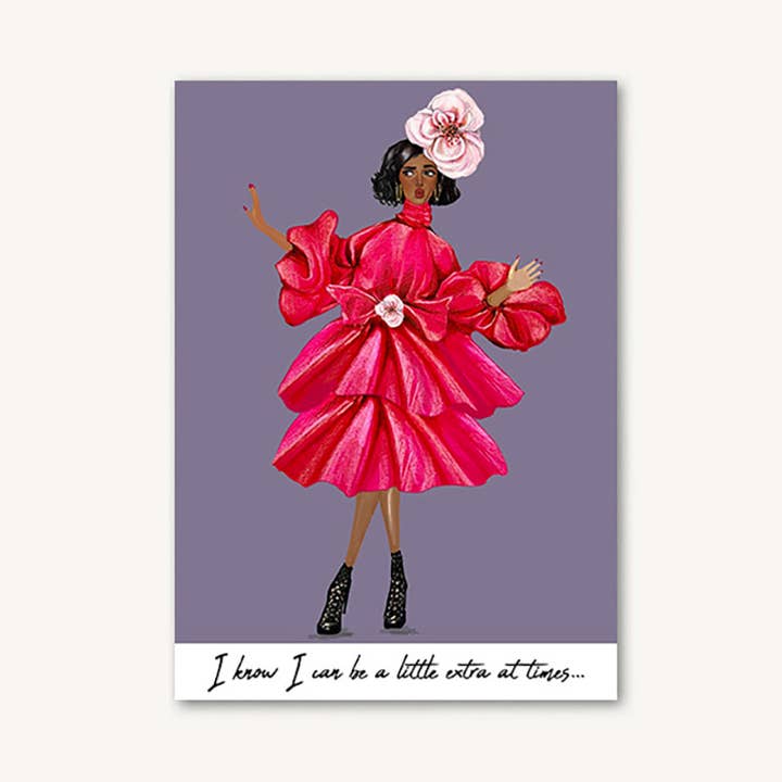 Una pequeña tarjeta de felicitación extra para venta al por mayor de Beyoutifully Brown®