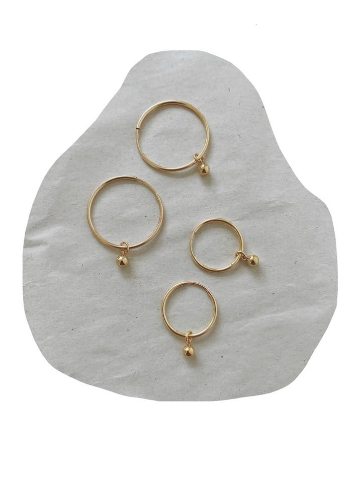 Sphere Hoops - 16mm for wholesale by Marida Jewelry
