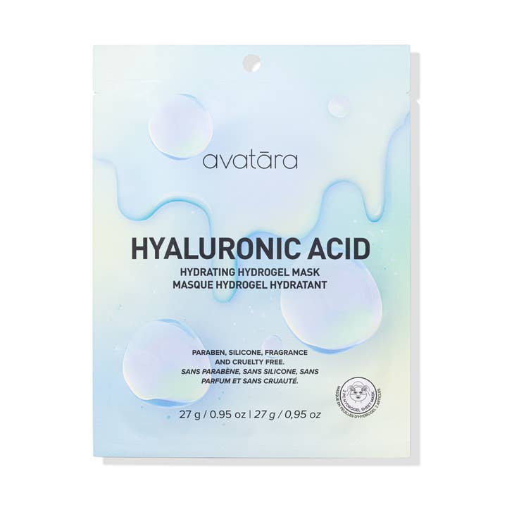 Masque Hydrogel Hydratant à l'Acide Hyaluronique pour la vente par Avatara