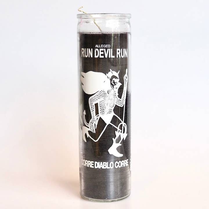 Santa Sabina - Wholesale Votive Candle - Run Devil Run Ritual Prayer Candle