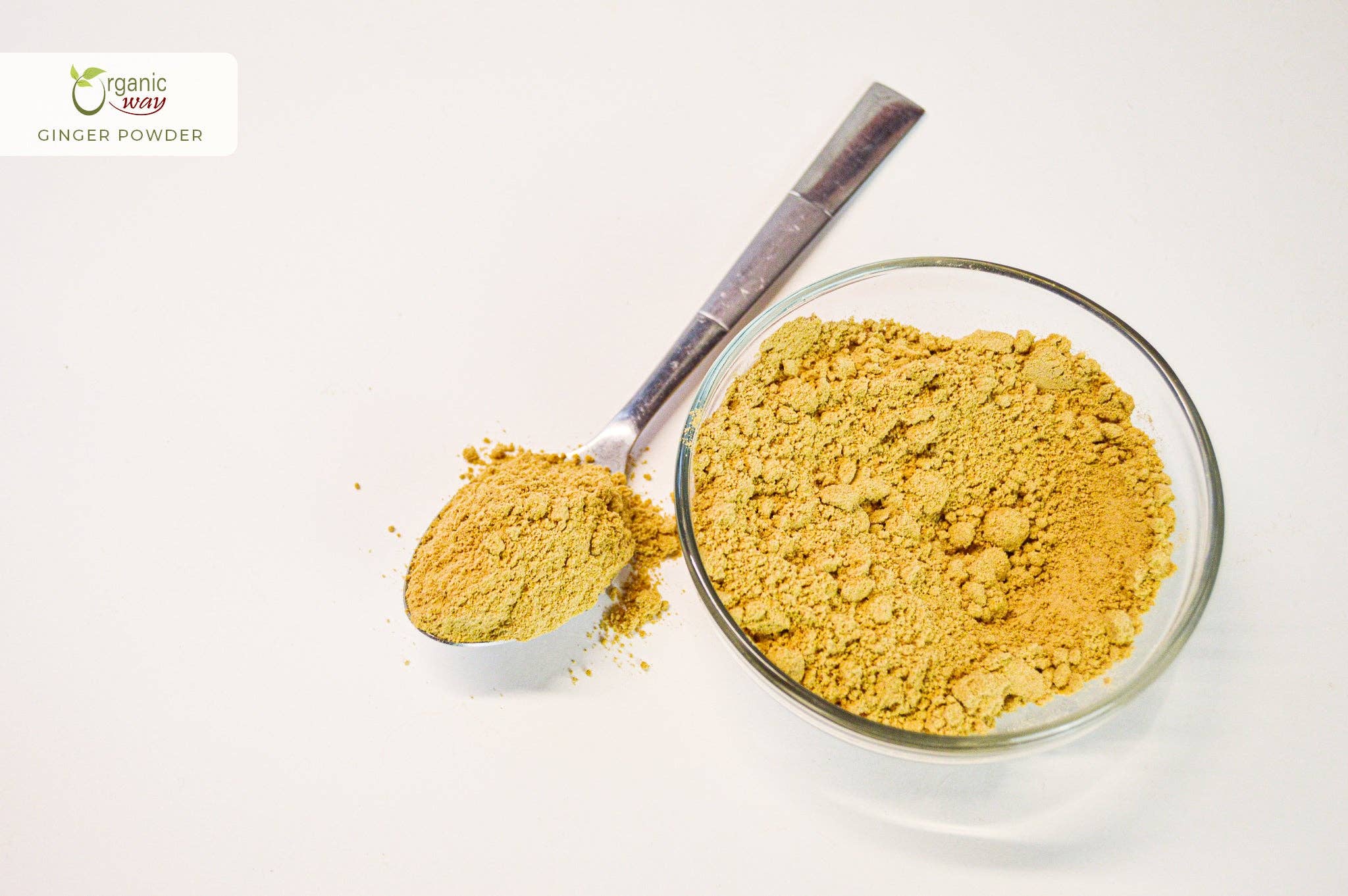 Organic Way LLC - Venta al por mayor Especias secas - Polvo de raíz de jengibre (Zingiber officinale Roscoe) para té herbal - Certificado Kosher y USDA | No transgénico y sin gluten | Analizado cuidadosamente | Bolsa resellable | 100 % crudo de India5