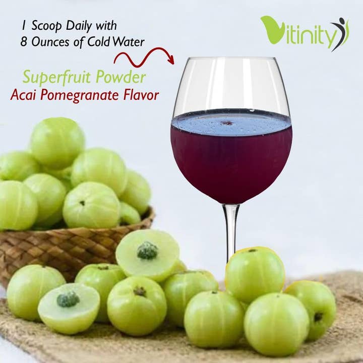 Vitinity - Vente Supplément oral/vitamine - Poudre de Collagène Super Aliment (AMLA)6