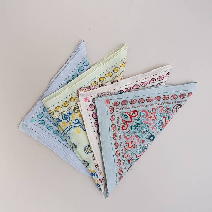 Leto Accessories - Wholesale Bandana - Women's - 🌿 Colorful Paisley Headscarf - Retro, Colorful, Chic8