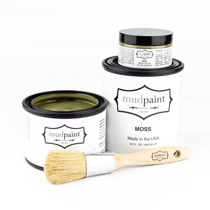 MudPaint – Conjunto de pintura por atacado – Moss - Pintura de móveis de argila MudPaint16