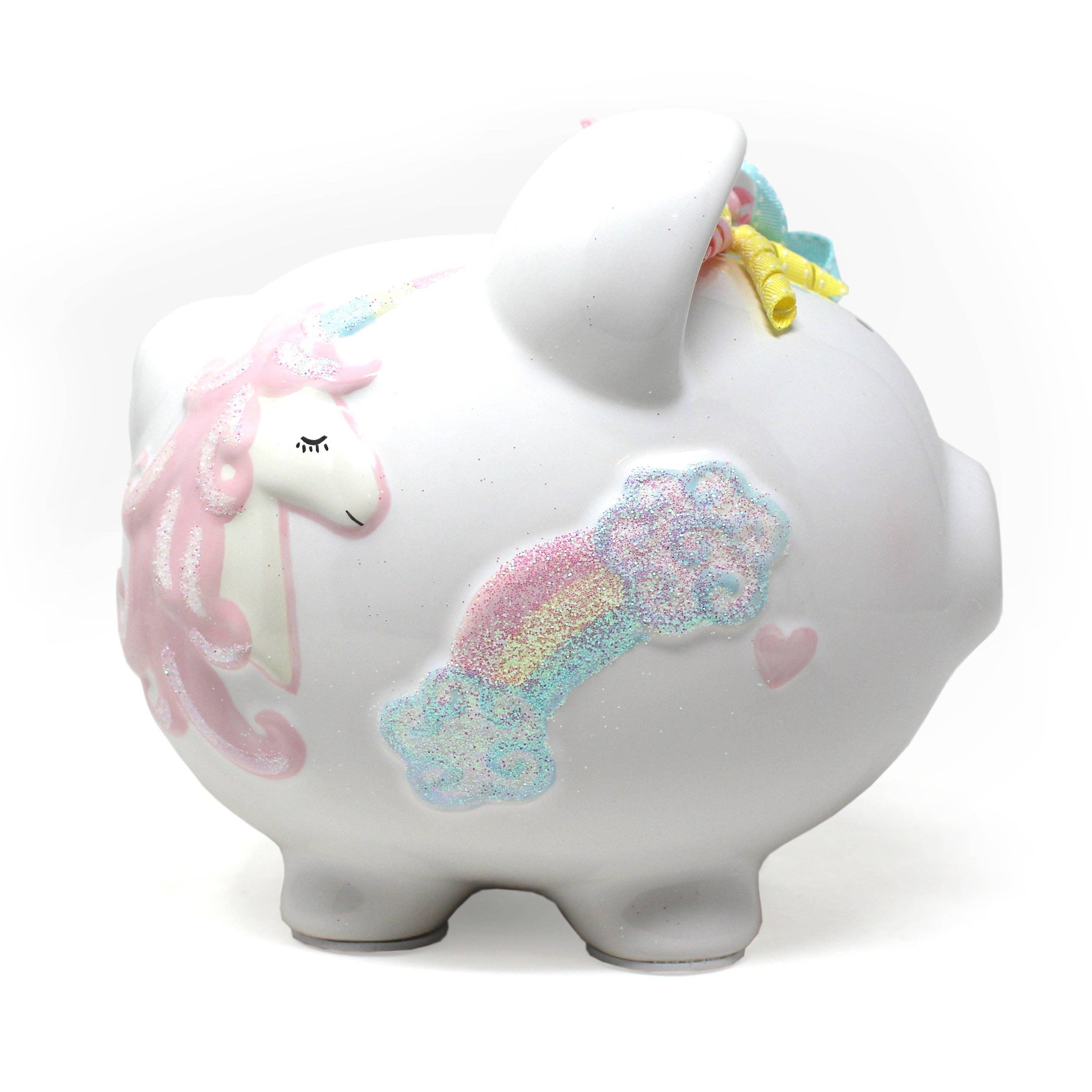 Child To Cherish® - Wholesale Money/Piggy Bank - Kids & Baby - Handpainted Unicorn Piggy Bank1