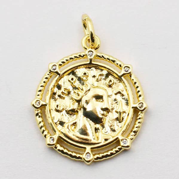 Charm moneta per la vendita all'ingrosso da parte di Treasure Jewels Inc.