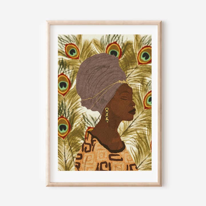 Bantu for wholesale by Organique Rita | Art Prints & Stationary