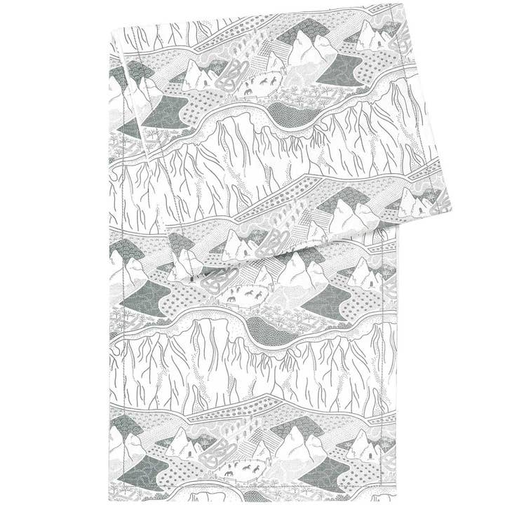Valley Views Table Runner for wholesale by Safomasi